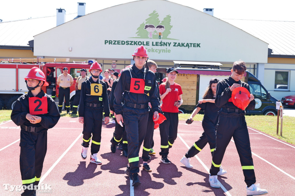 Cekcyn. Powiatowe zawody młodych druhów OSP