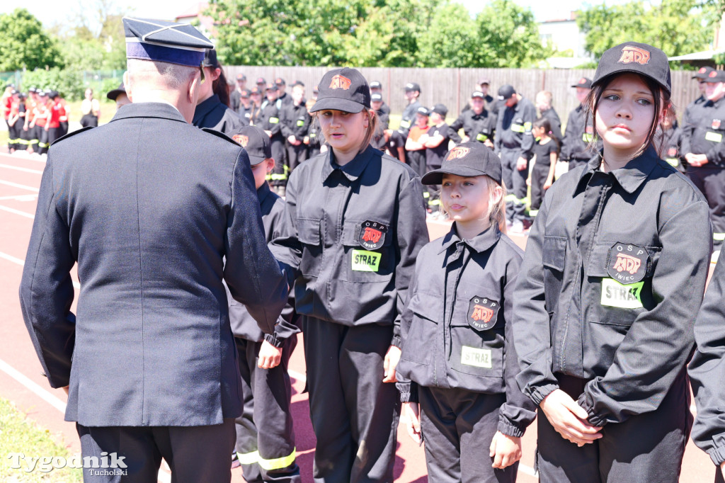 Cekcyn. Powiatowe zawody młodych druhów OSP