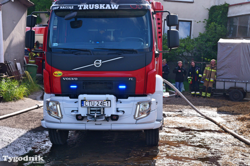 Stobno, pożar w Boże Ciało