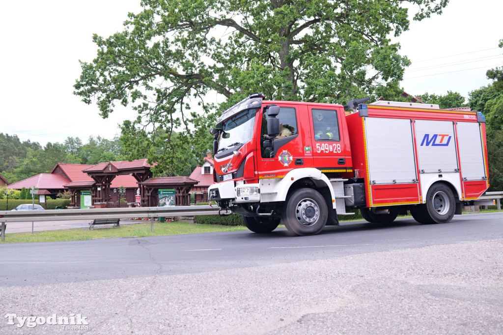 Woziwoda - straż pożarna w akcji. Jednostki z całego powiatu
