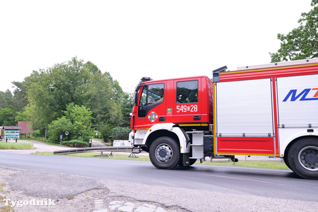 Woziwoda - straż pożarna w akcji. Jednostki z całego powiatu