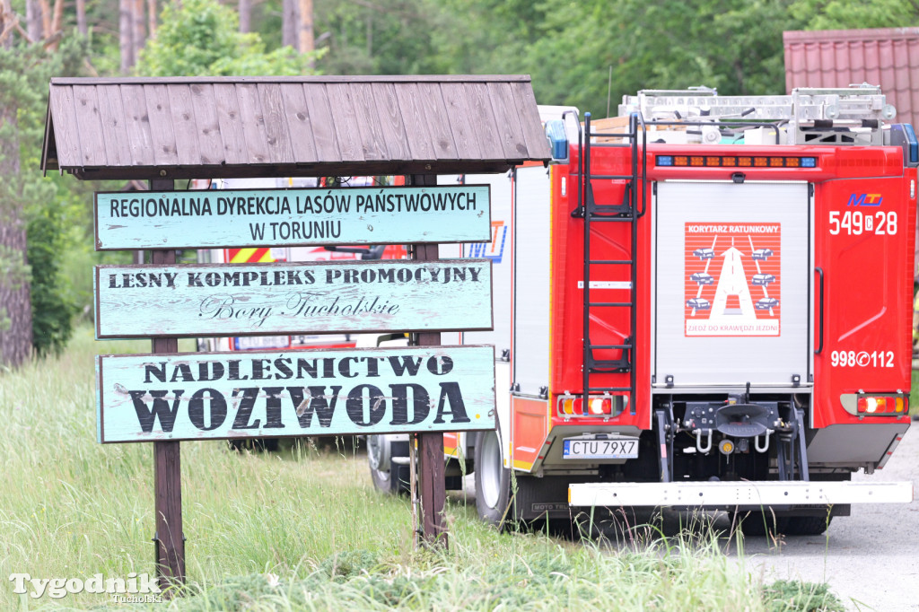 Woziwoda - straż pożarna w akcji. Jednostki z całego powiatu