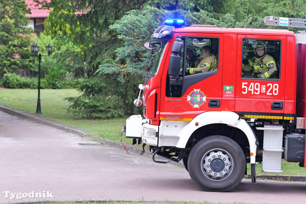 Woziwoda - straż pożarna w akcji. Jednostki z całego powiatu