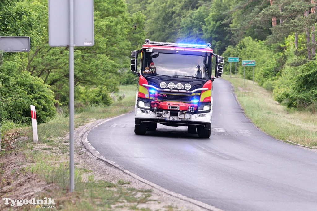 Woziwoda - straż pożarna w akcji. Jednostki z całego powiatu