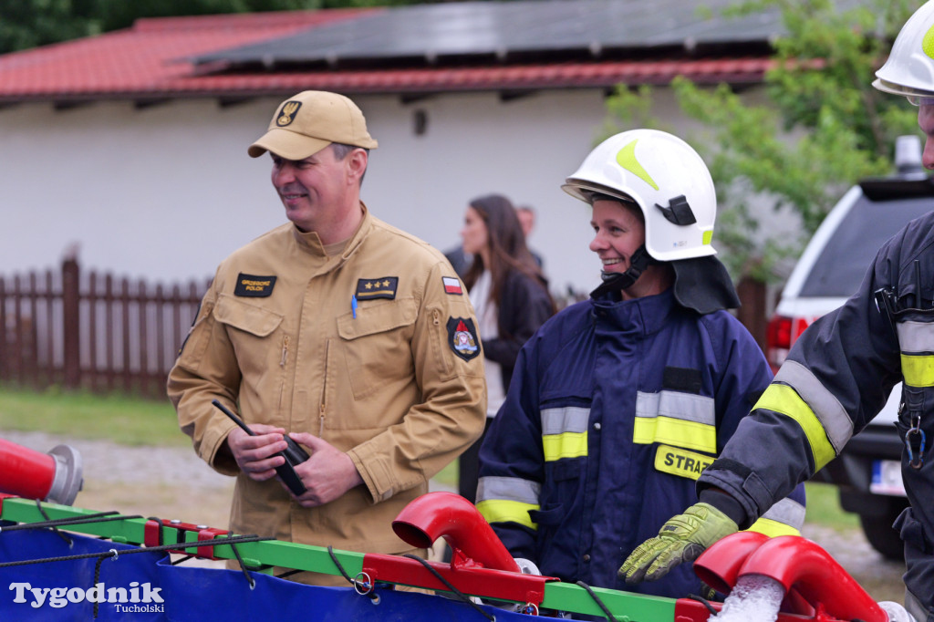 Woziwoda - straż pożarna w akcji. Jednostki z całego powiatu