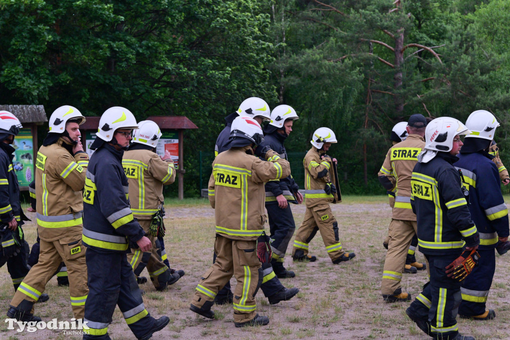 Woziwoda - straż pożarna w akcji. Jednostki z całego powiatu