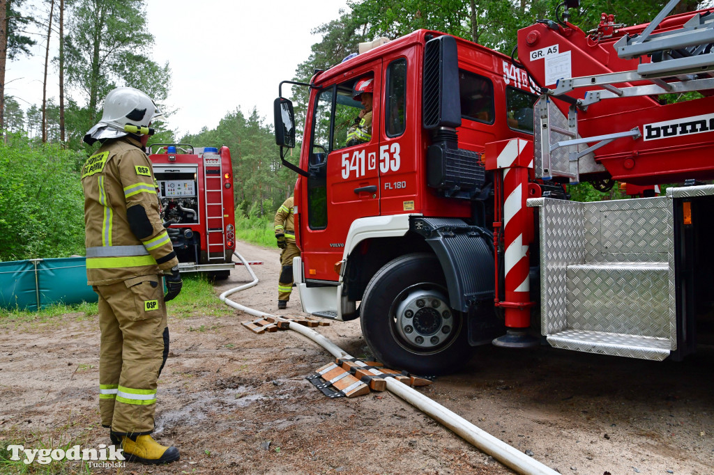 Woziwoda - straż pożarna w akcji. Jednostki z całego powiatu