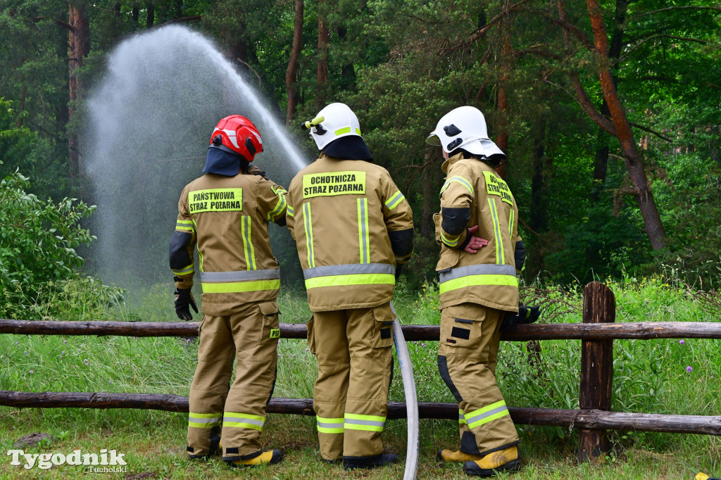 Woziwoda - straż pożarna w akcji. Jednostki z całego powiatu