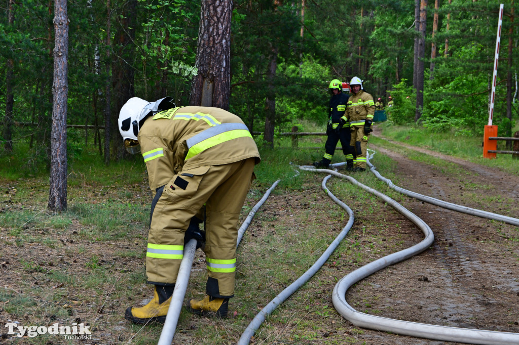 Woziwoda - straż pożarna w akcji. Jednostki z całego powiatu
