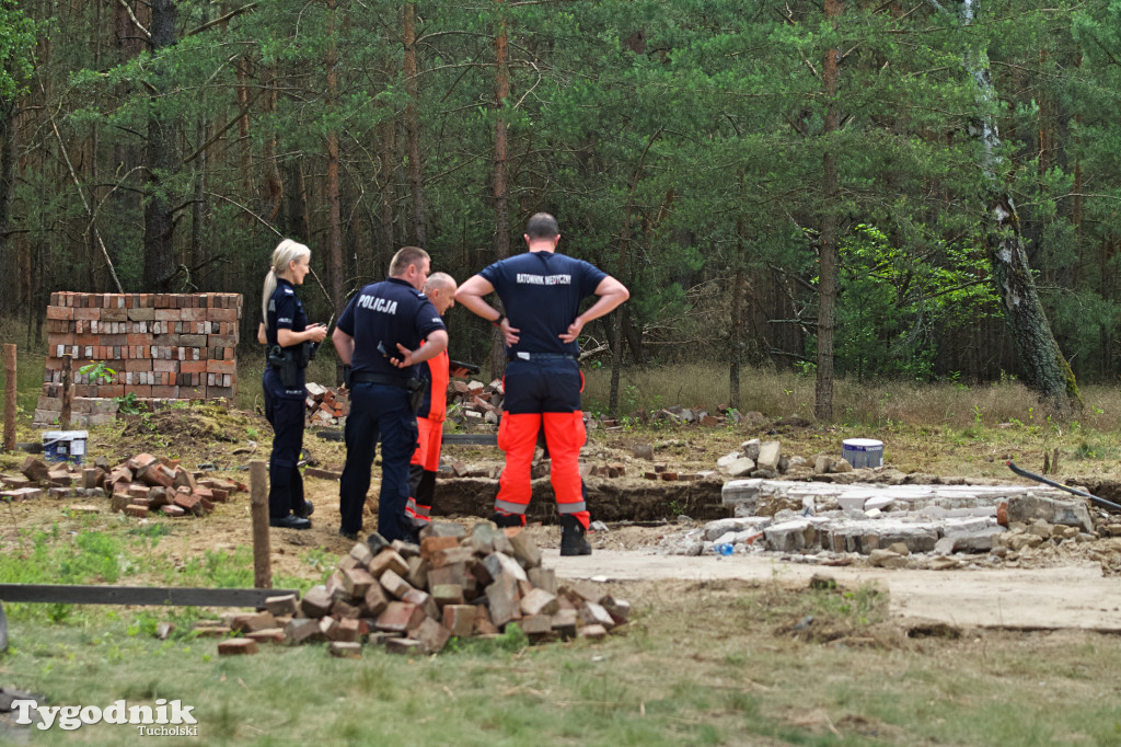 Iwiec. Wypadek przy rozbiórce budynku! Potrzebny LPR