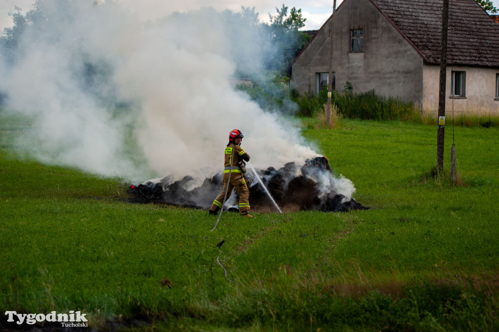 Gmina Cekcyn. Pożar w piątkowe popołudnie