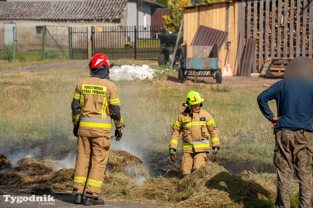 Gmina Cekcyn. Pożar w piątkowe popołudnie