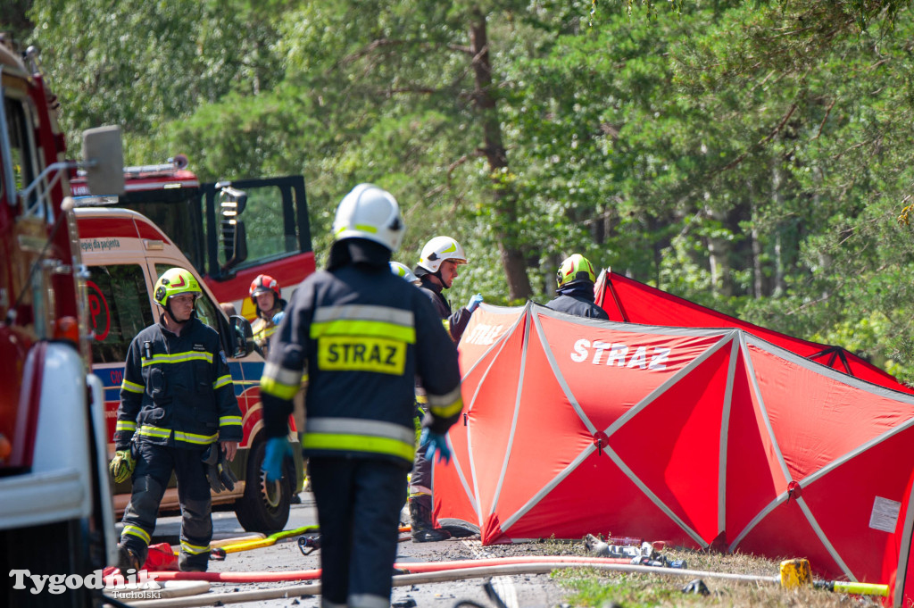 Tragiczny wypadek, Lubiewice ZDJĘCIA