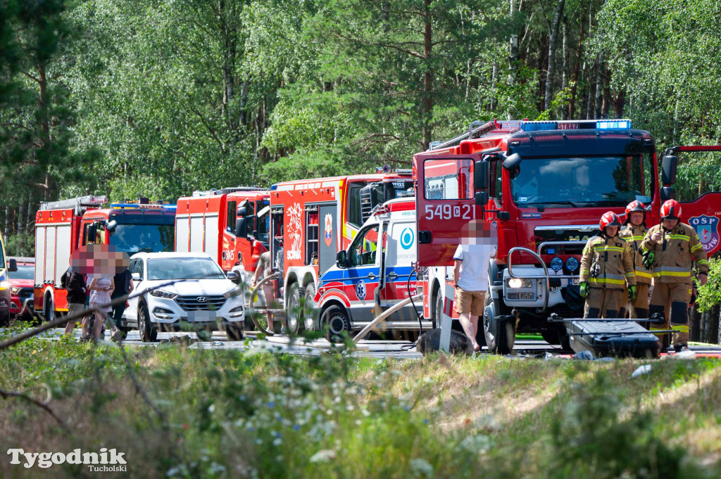 Tragiczny wypadek, Lubiewice ZDJĘCIA