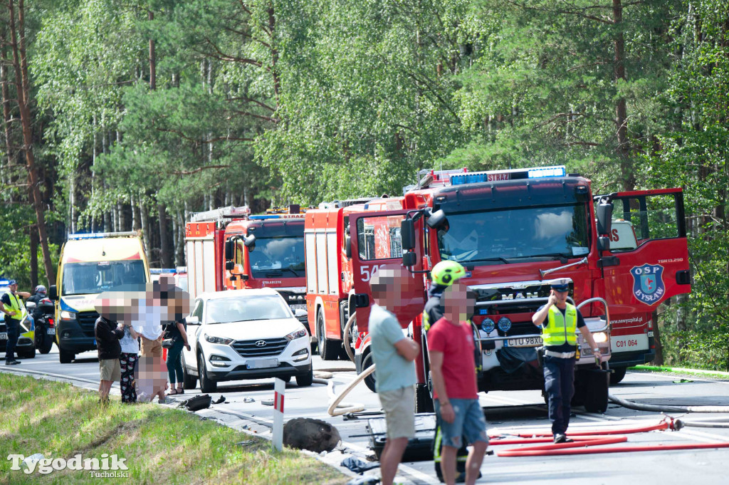 Tragiczny wypadek, Lubiewice ZDJĘCIA