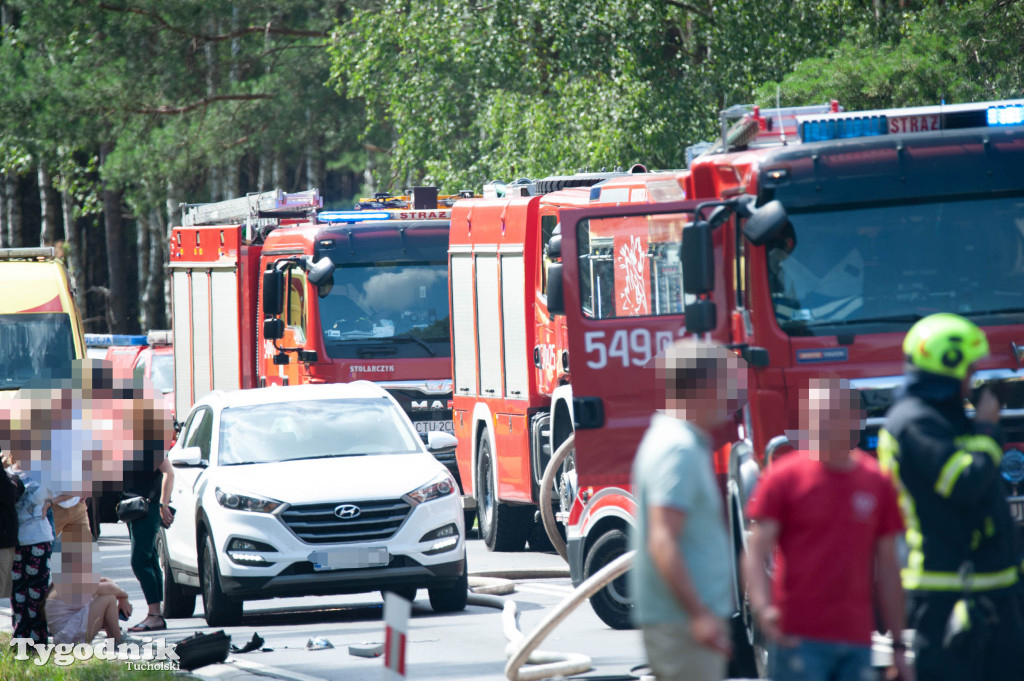 Tragiczny wypadek, Lubiewice ZDJĘCIA