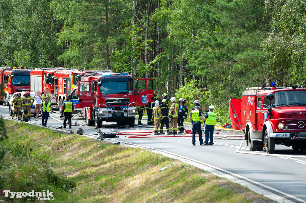 Tragiczny wypadek, Lubiewice ZDJĘCIA