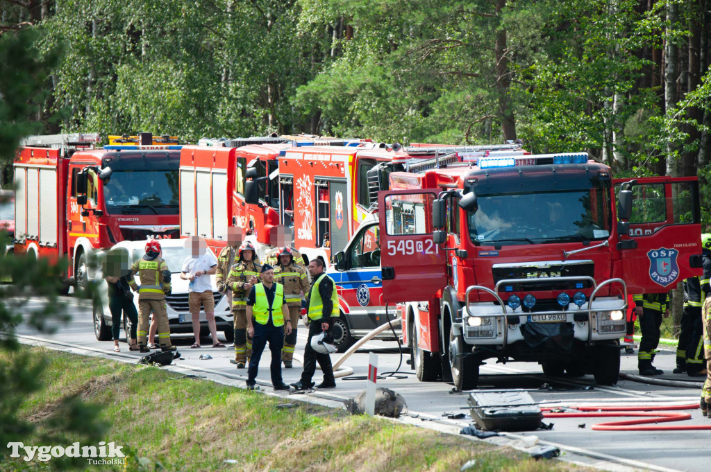 Tragiczny wypadek, Lubiewice ZDJĘCIA