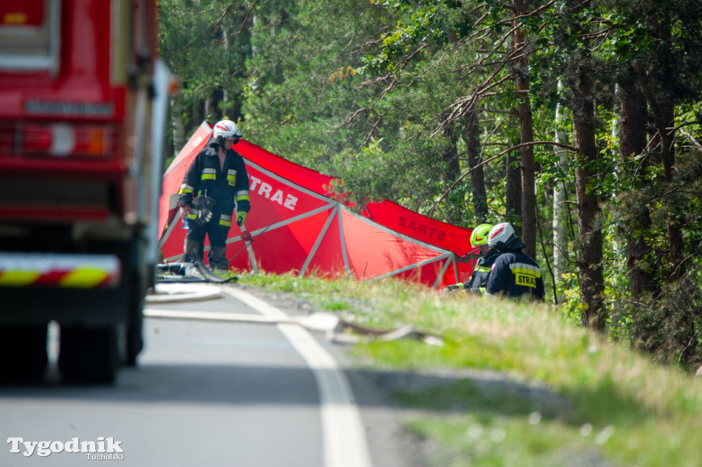 Tragiczny wypadek, Lubiewice ZDJĘCIA
