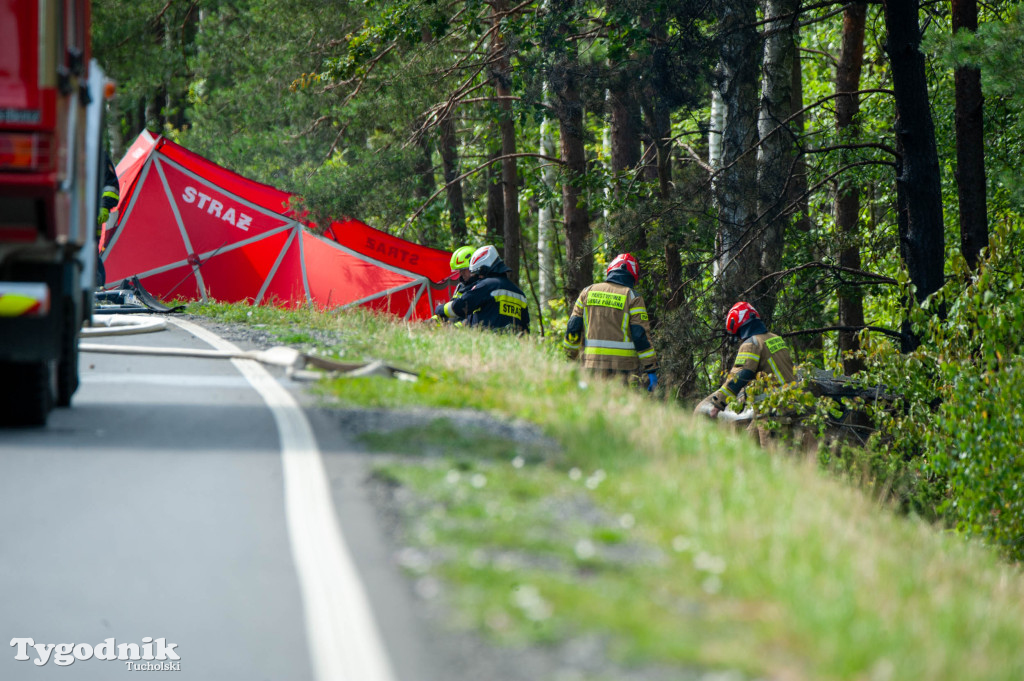 Tragiczny wypadek, Lubiewice ZDJĘCIA