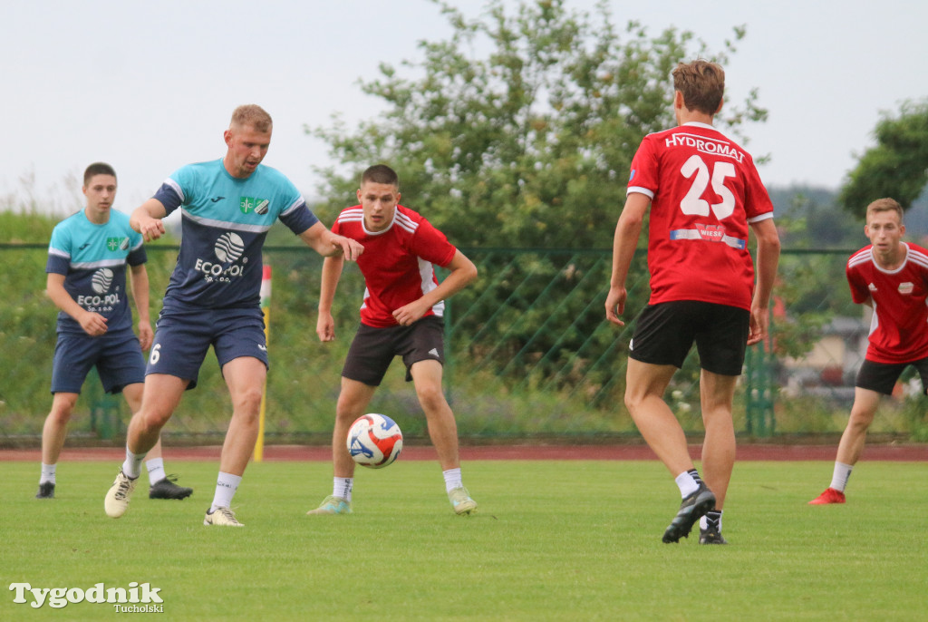 Sparing piłkarski Tucholanka Kaemde Tuchola - Start Pruszcz 1:4 (1:1)
