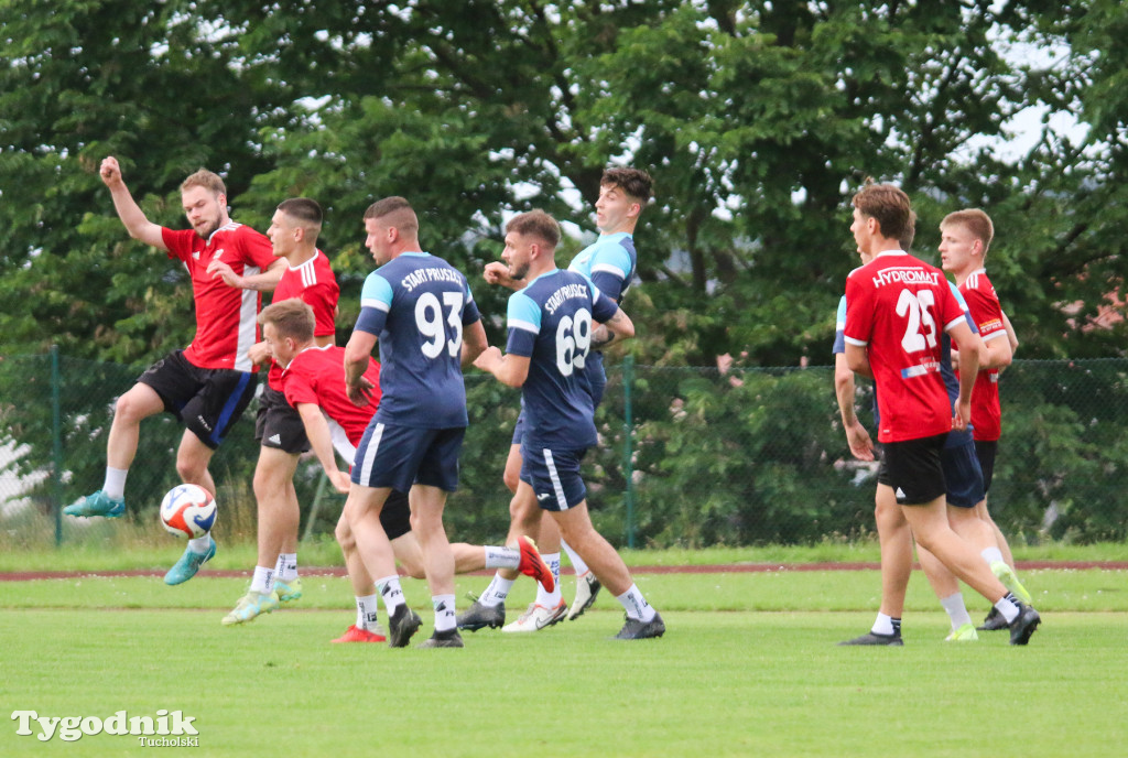 Sparing piłkarski Tucholanka Kaemde Tuchola - Start Pruszcz 1:4 (1:1)