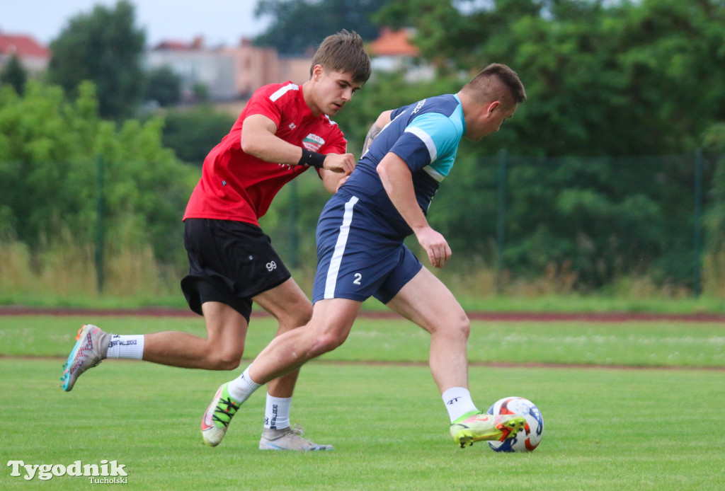 Sparing piłkarski Tucholanka Kaemde Tuchola - Start Pruszcz 1:4 (1:1)