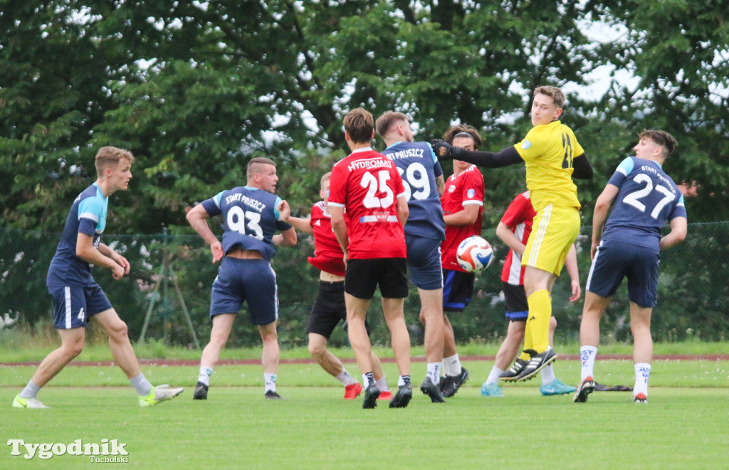 Sparing piłkarski Tucholanka Kaemde Tuchola - Start Pruszcz 1:4 (1:1)