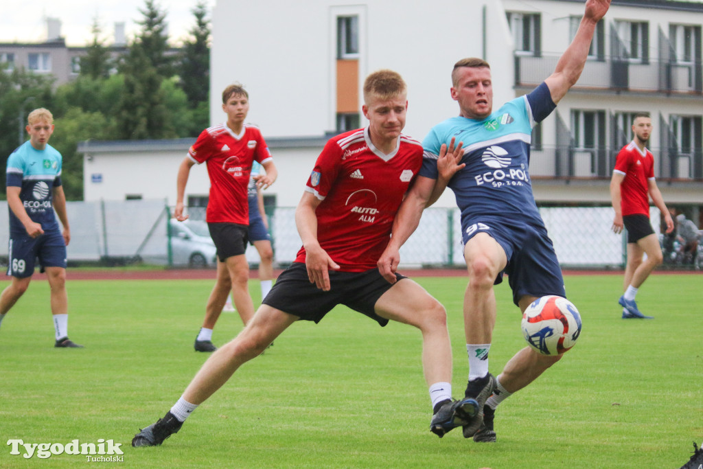 Sparing piłkarski Tucholanka Kaemde Tuchola - Start Pruszcz 1:4 (1:1)