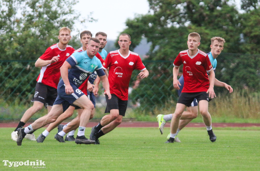 Sparing piłkarski Tucholanka Kaemde Tuchola - Start Pruszcz 1:4 (1:1)