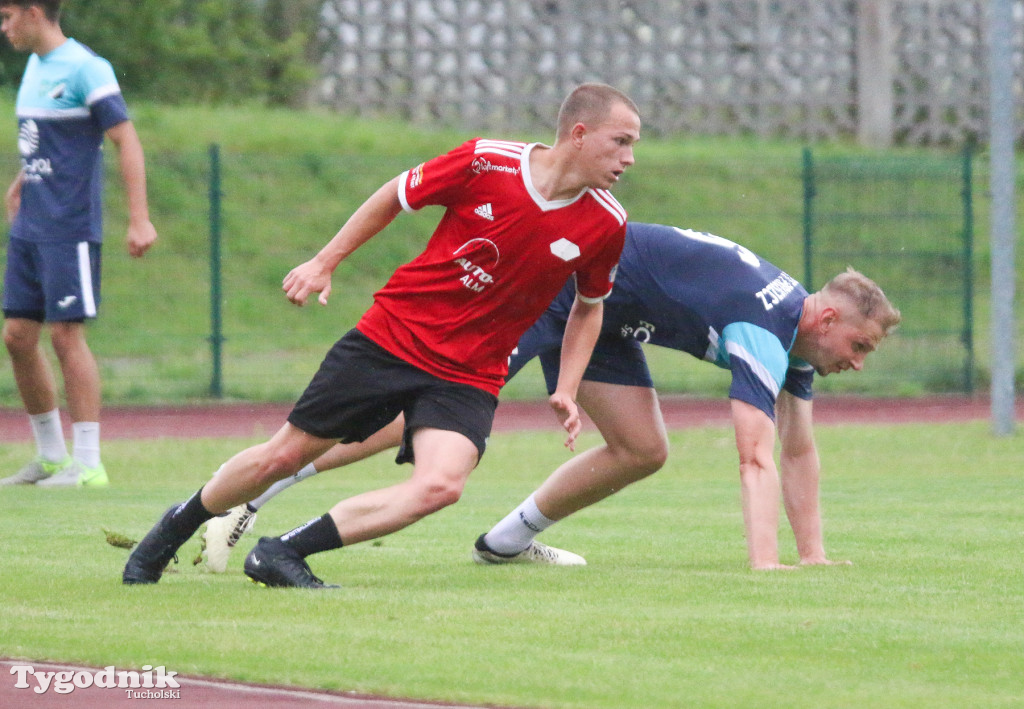 Sparing piłkarski Tucholanka Kaemde Tuchola - Start Pruszcz 1:4 (1:1)