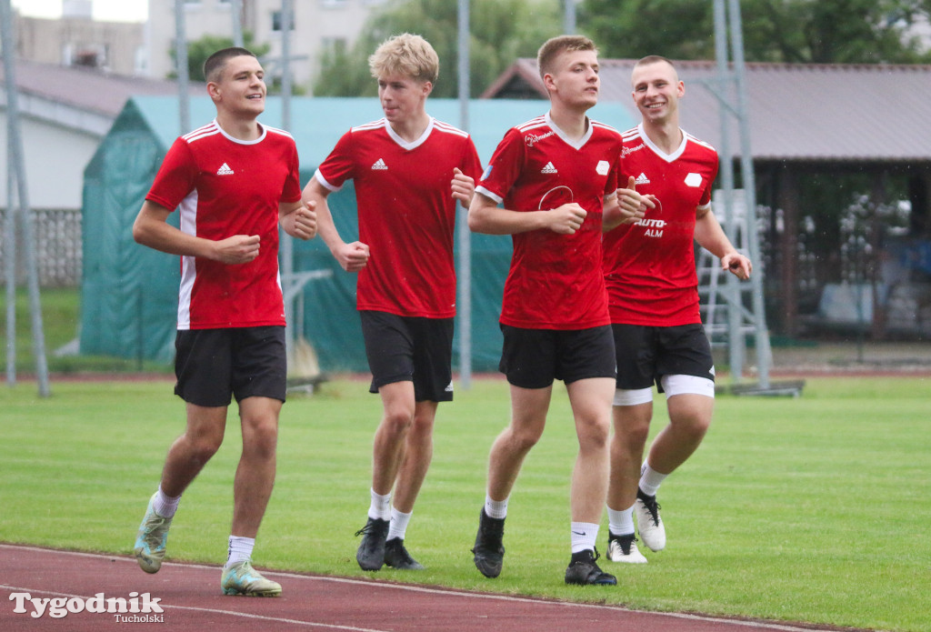 Sparing piłkarski Tucholanka Kaemde Tuchola - Start Pruszcz 1:4 (1:1)