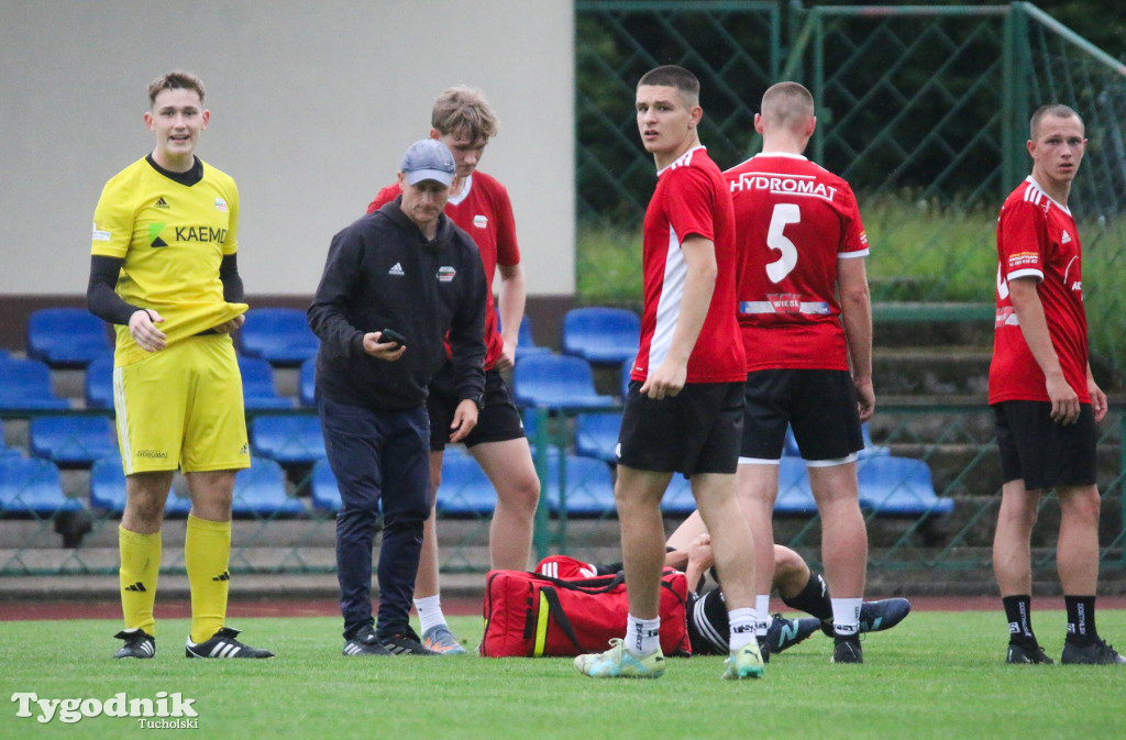 Sparing piłkarski Tucholanka Kaemde Tuchola - Start Pruszcz 1:4 (1:1)