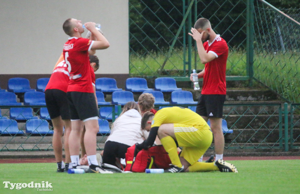 Sparing piłkarski Tucholanka Kaemde Tuchola - Start Pruszcz 1:4 (1:1)