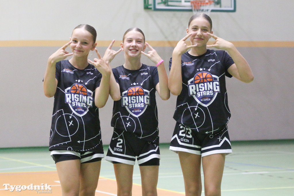 Trio Basket w Tucholi - kilka godzin w hali sportowej rządziła koszykówka.