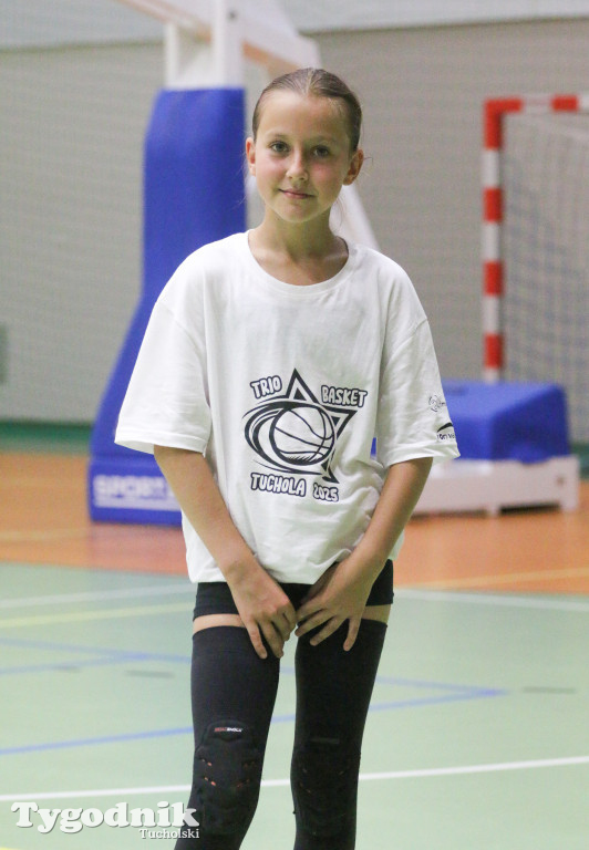 Trio Basket w Tucholi - kilka godzin w hali sportowej rządziła koszykówka.