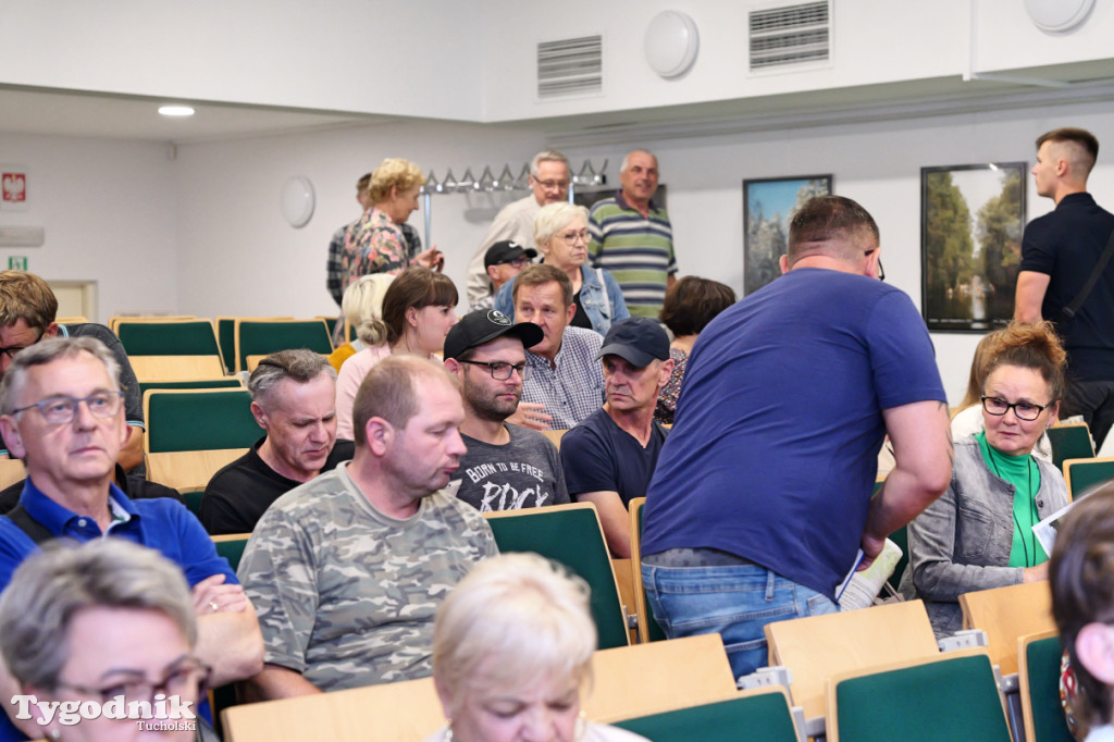 Obwodnica Tucholi. Pełna sala na spotkaniu z mieszkańcami