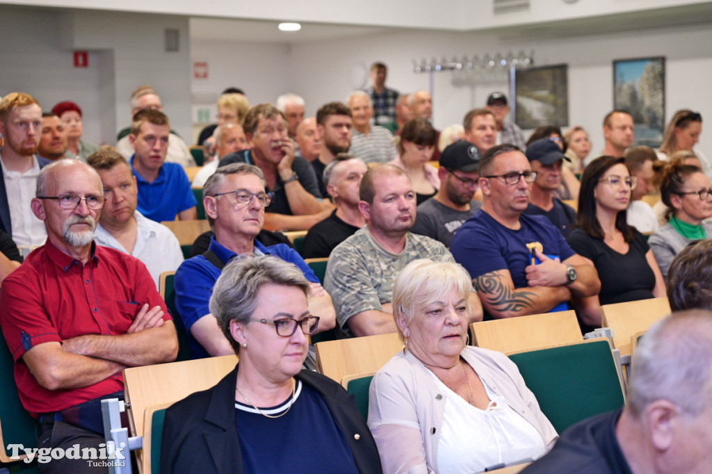 Obwodnica Tucholi. Pełna sala na spotkaniu z mieszkańcami