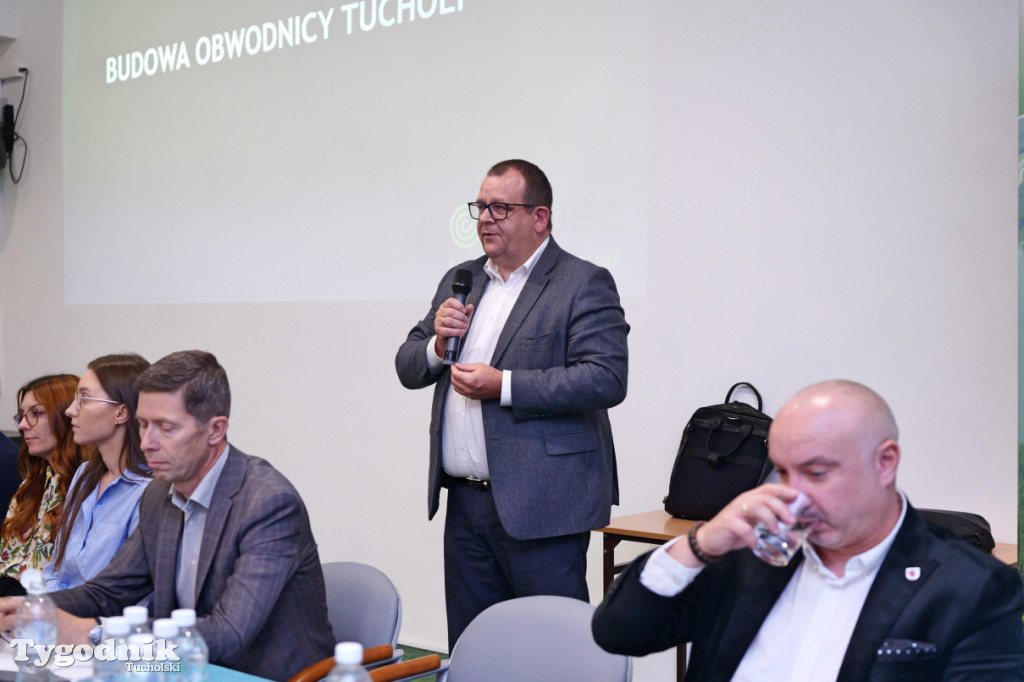 Obwodnica Tucholi. Pełna sala na spotkaniu z mieszkańcami