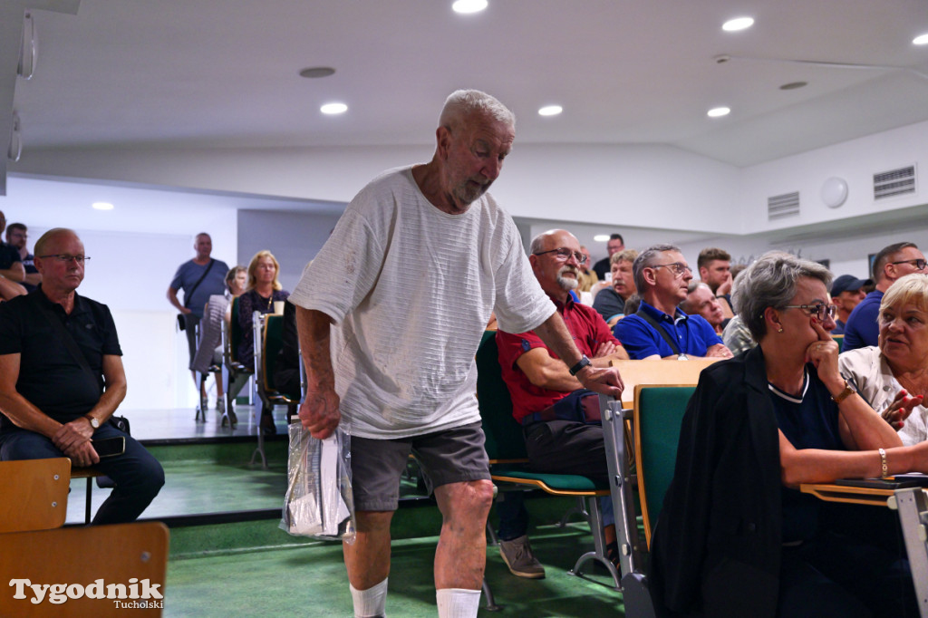 Obwodnica Tucholi. Pełna sala na spotkaniu z mieszkańcami