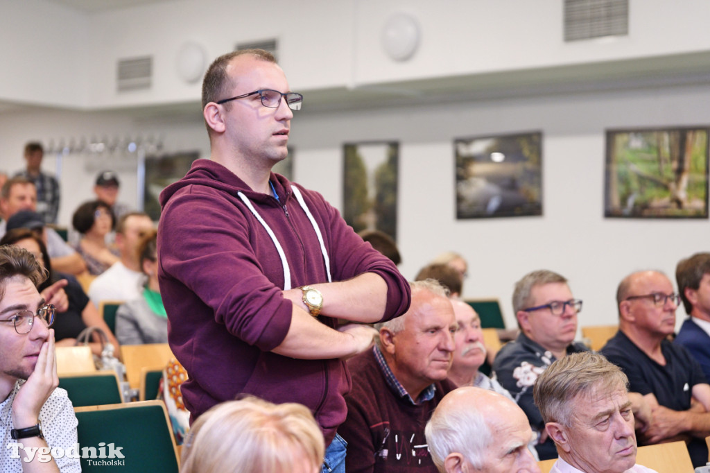 Obwodnica Tucholi. Pełna sala na spotkaniu z mieszkańcami