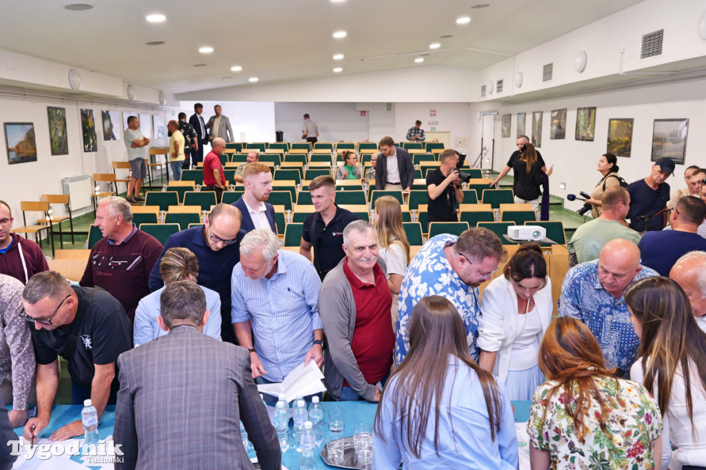 Obwodnica Tucholi. Pełna sala na spotkaniu z mieszkańcami