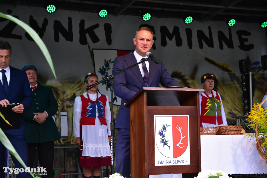 Gmina Śliwice: Tłumy podczas dożynek gminnych w Zaroślach