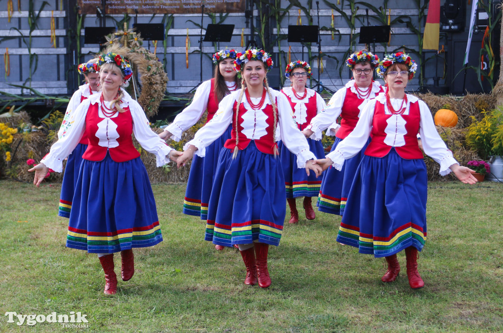 Dożynki gminne w Bysławku