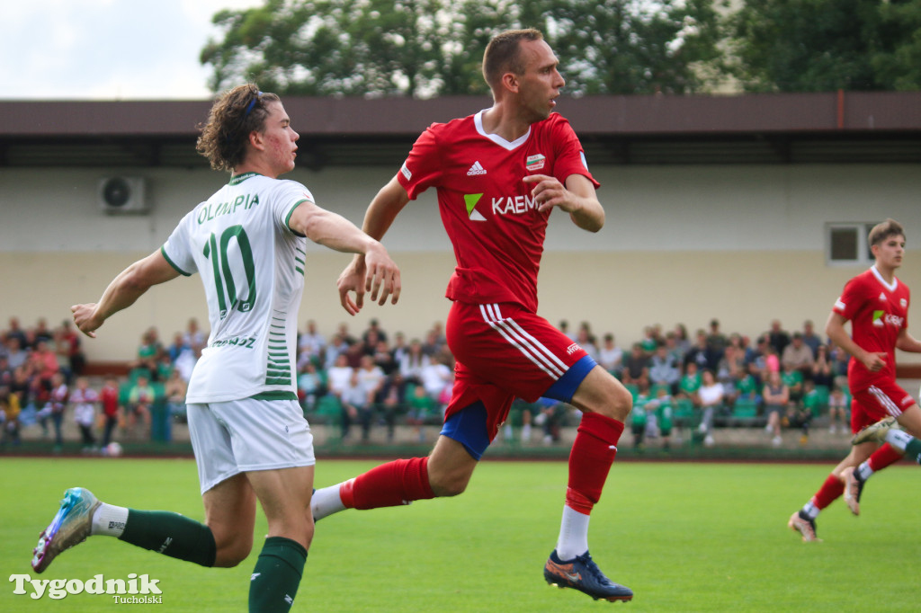 Klasa okręgowa: Tucholanka Tuchola - Olimpia II Grudziądz 4:0 (3:0)