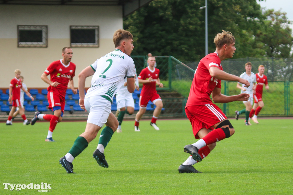 Klasa okręgowa: Tucholanka Tuchola - Olimpia II Grudziądz 4:0 (3:0)