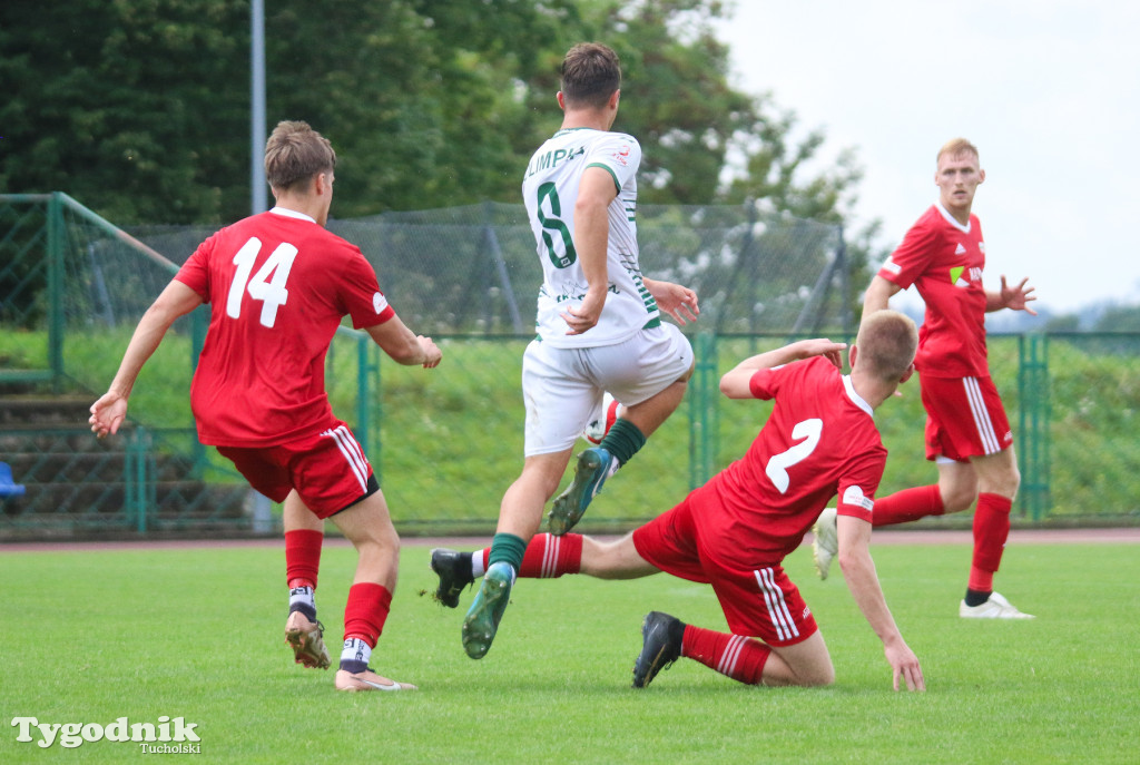 Klasa okręgowa: Tucholanka Tuchola - Olimpia II Grudziądz 4:0 (3:0)