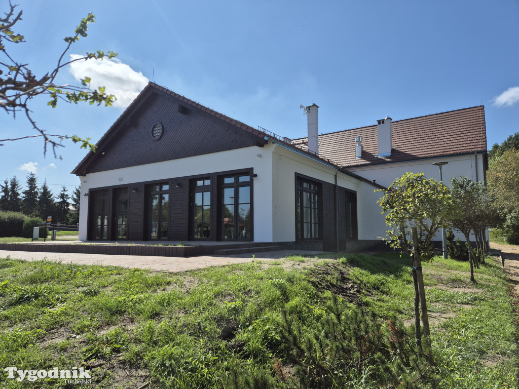 Gmina Lubiewo: Bistro w Bysławiu jest już gotowe. Kiedy wypijemy kawę, ciesząc się widokiem jeziora?