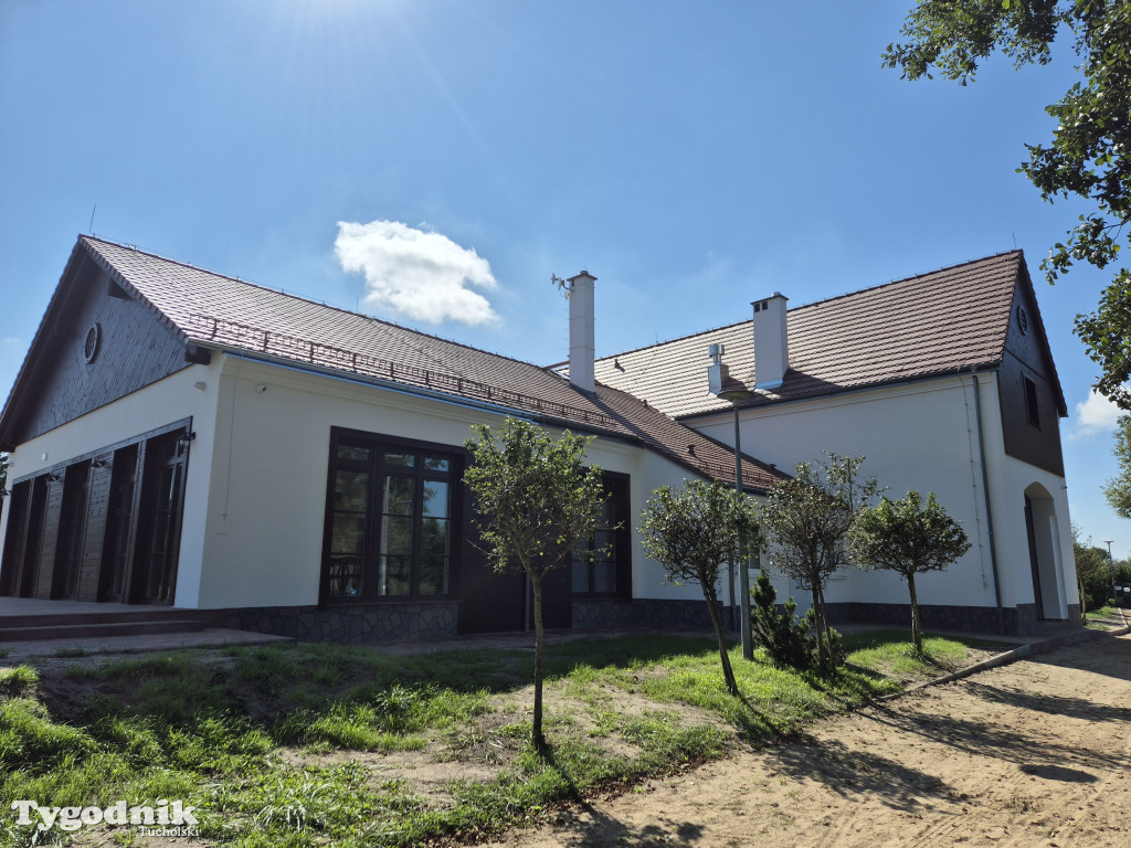Gmina Lubiewo: Bistro w Bysławiu jest już gotowe. Kiedy wypijemy kawę, ciesząc się widokiem jeziora?