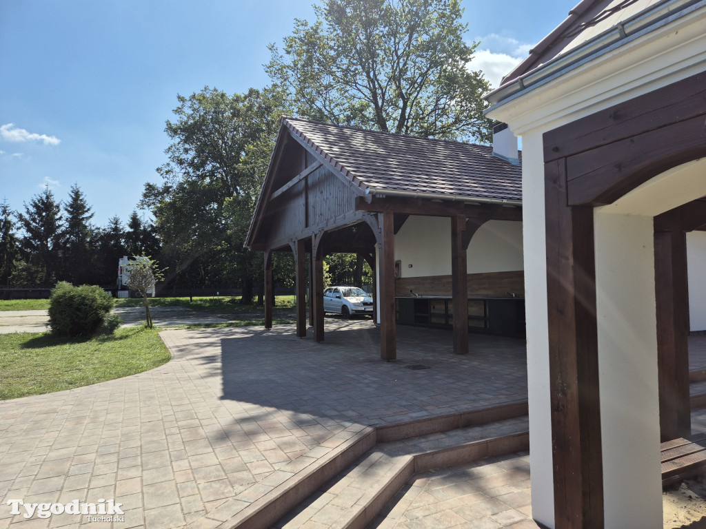 Gmina Lubiewo: Bistro w Bysławiu jest już gotowe. Kiedy wypijemy kawę, ciesząc się widokiem jeziora?